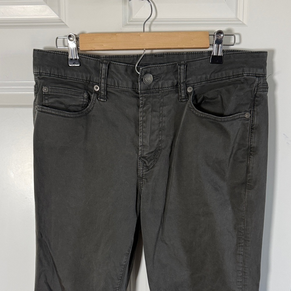 American Eagle Flex Men's Gray Jeans Size 31 x 34 - Picture 2 of 9